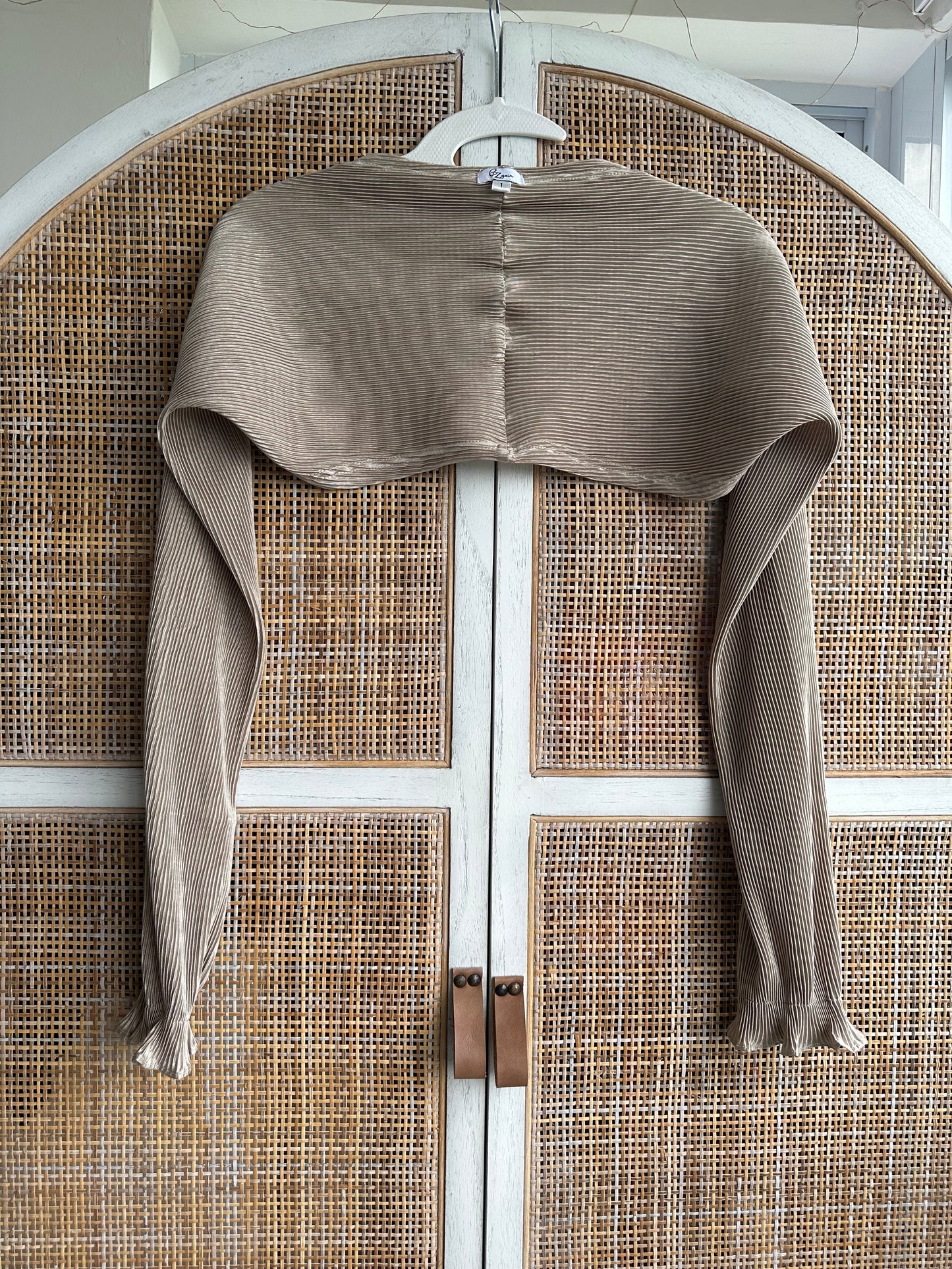 Pleated Shrug