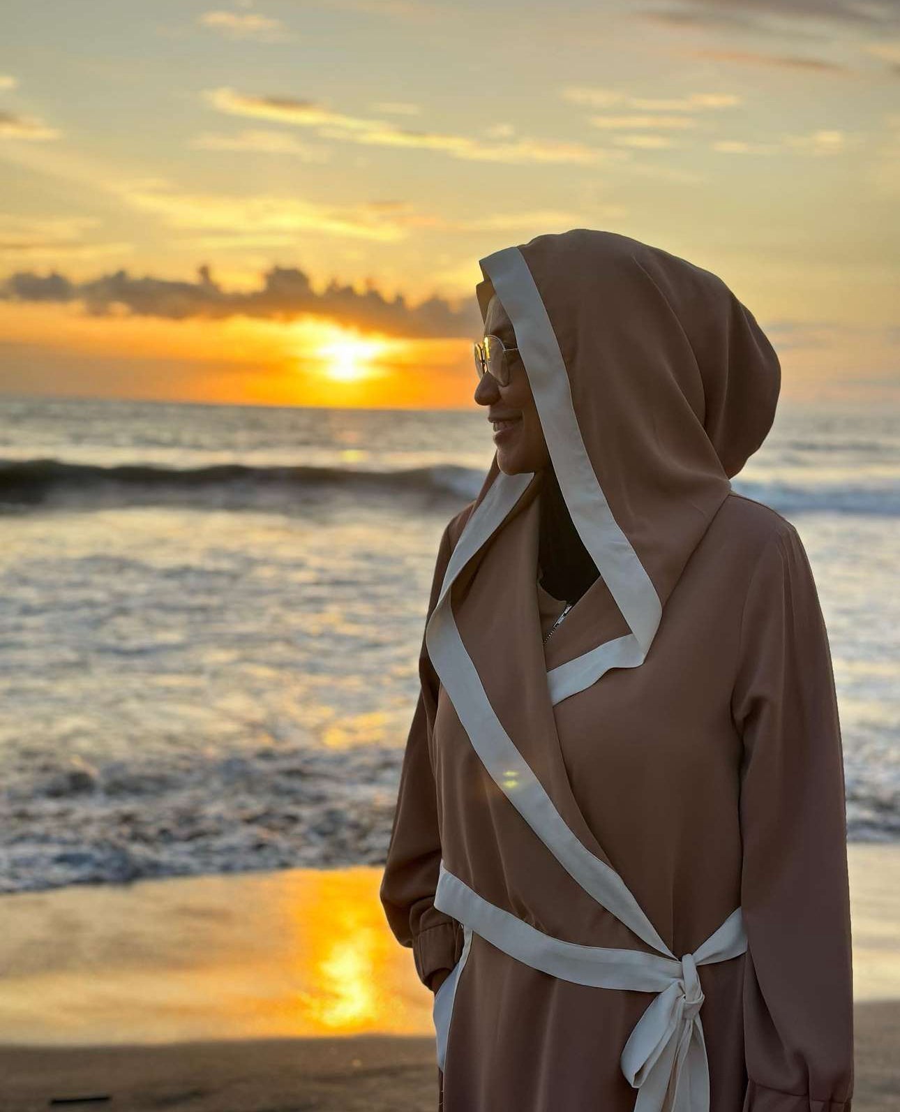 Hoodie Dress with Slit (SALE)