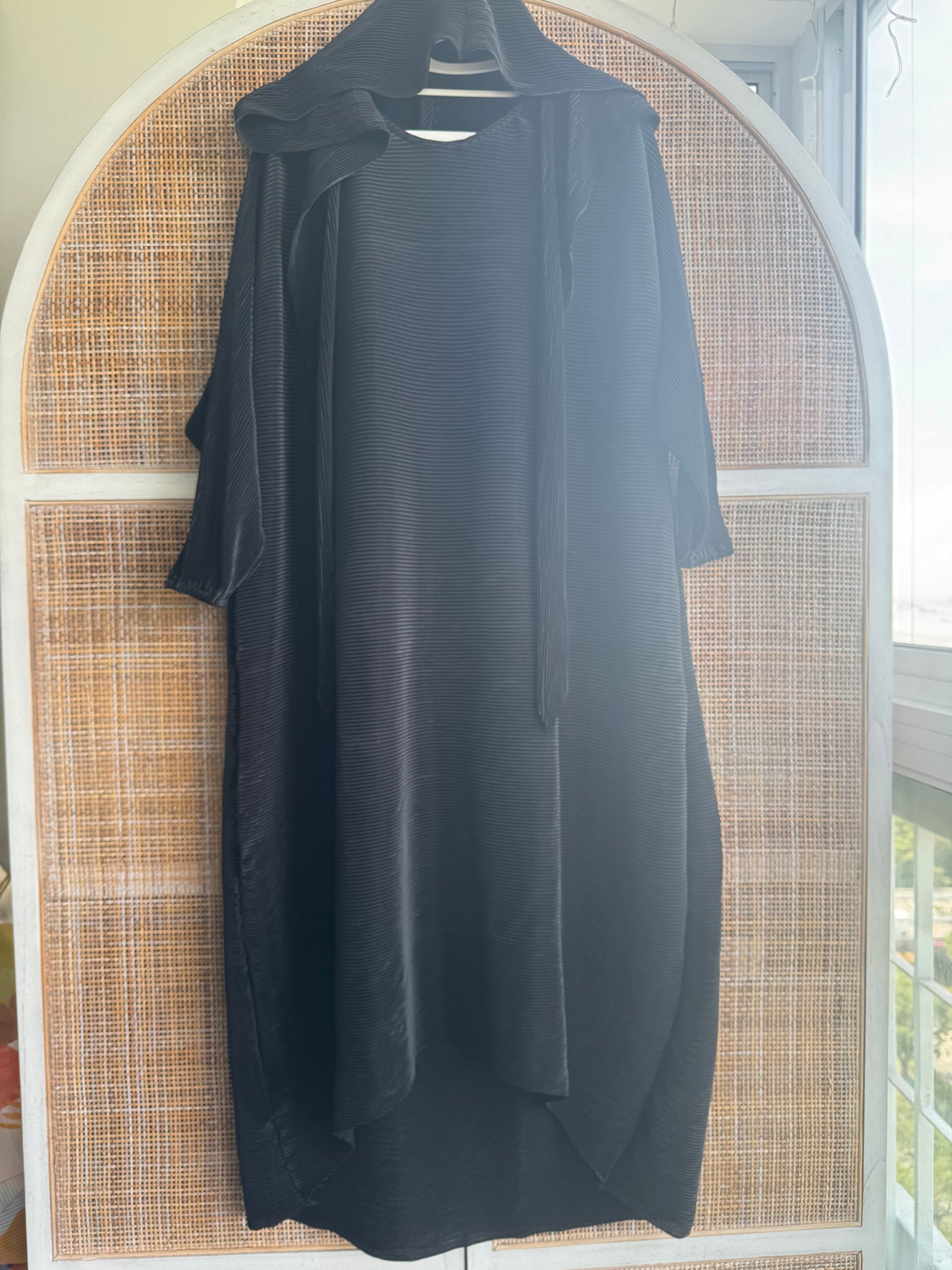 Pleated Hoodie Dress 6.0