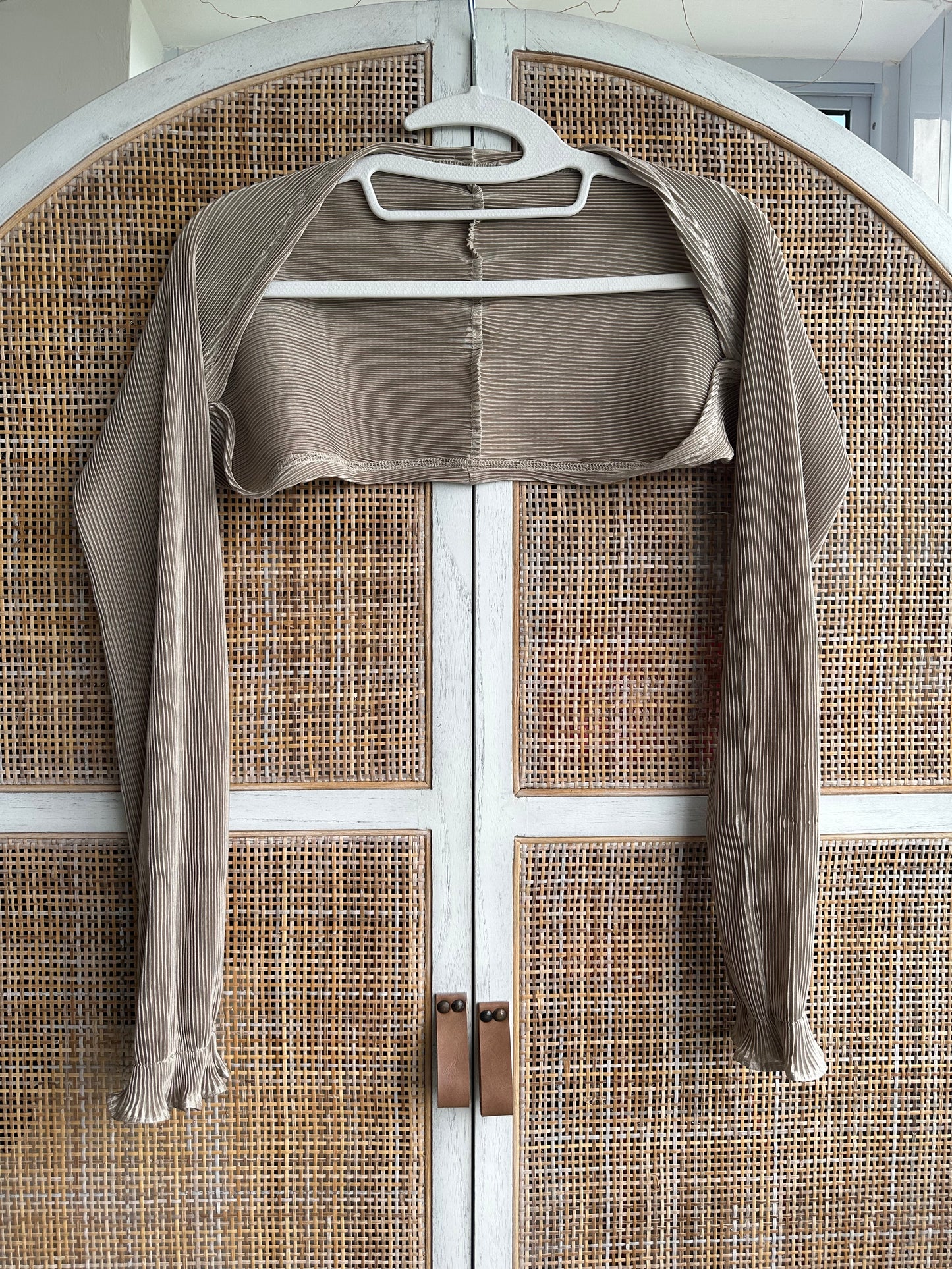 Pleated Shrug