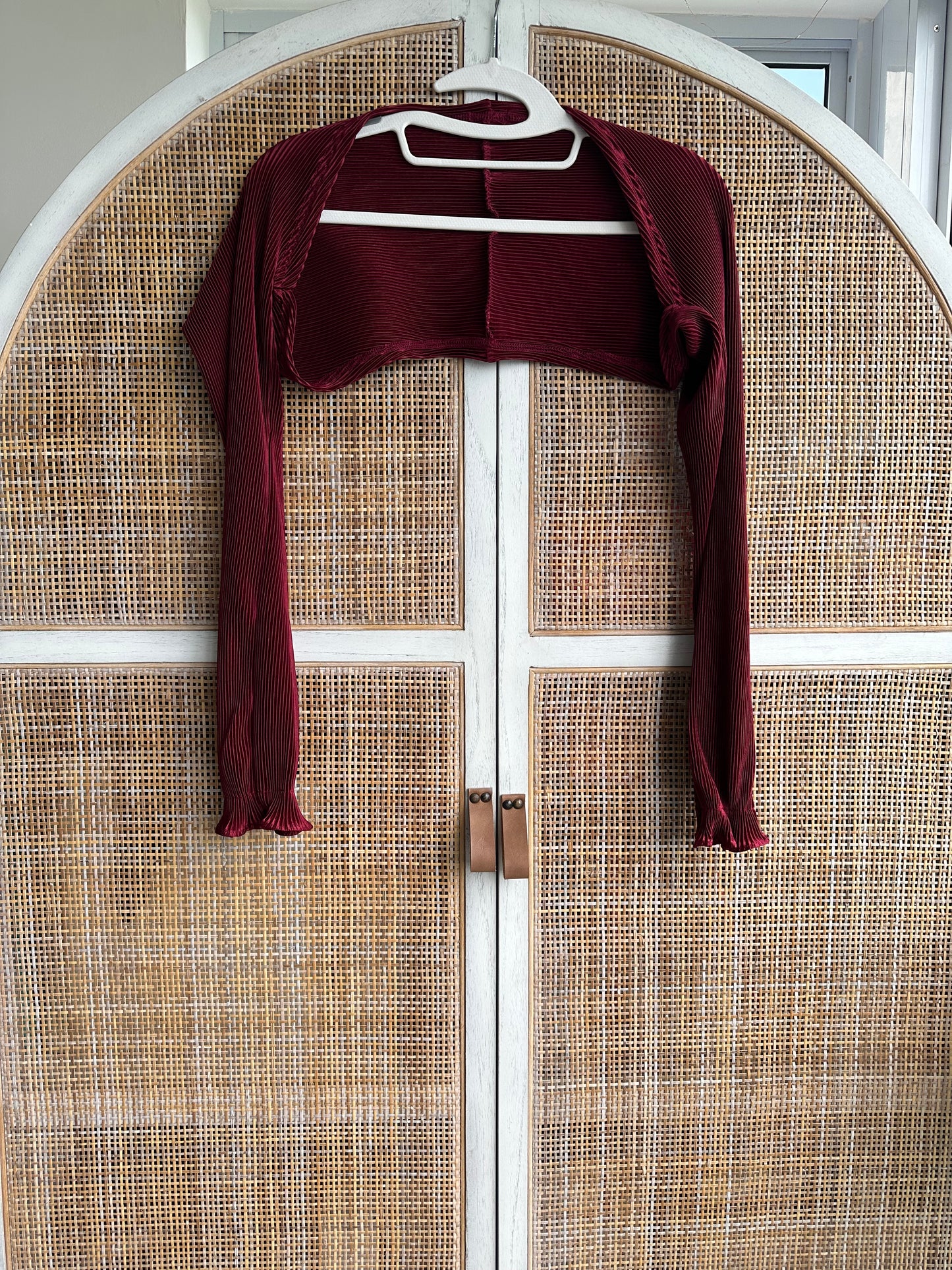 Pleated Shrug