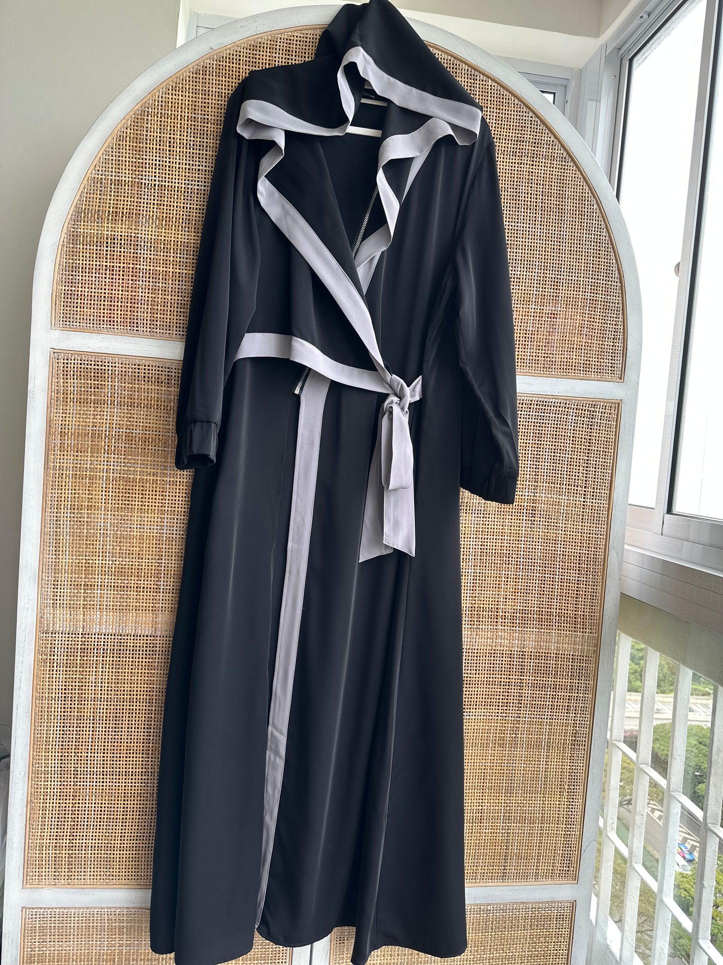 Hoodie Dress with Slit (SALE)