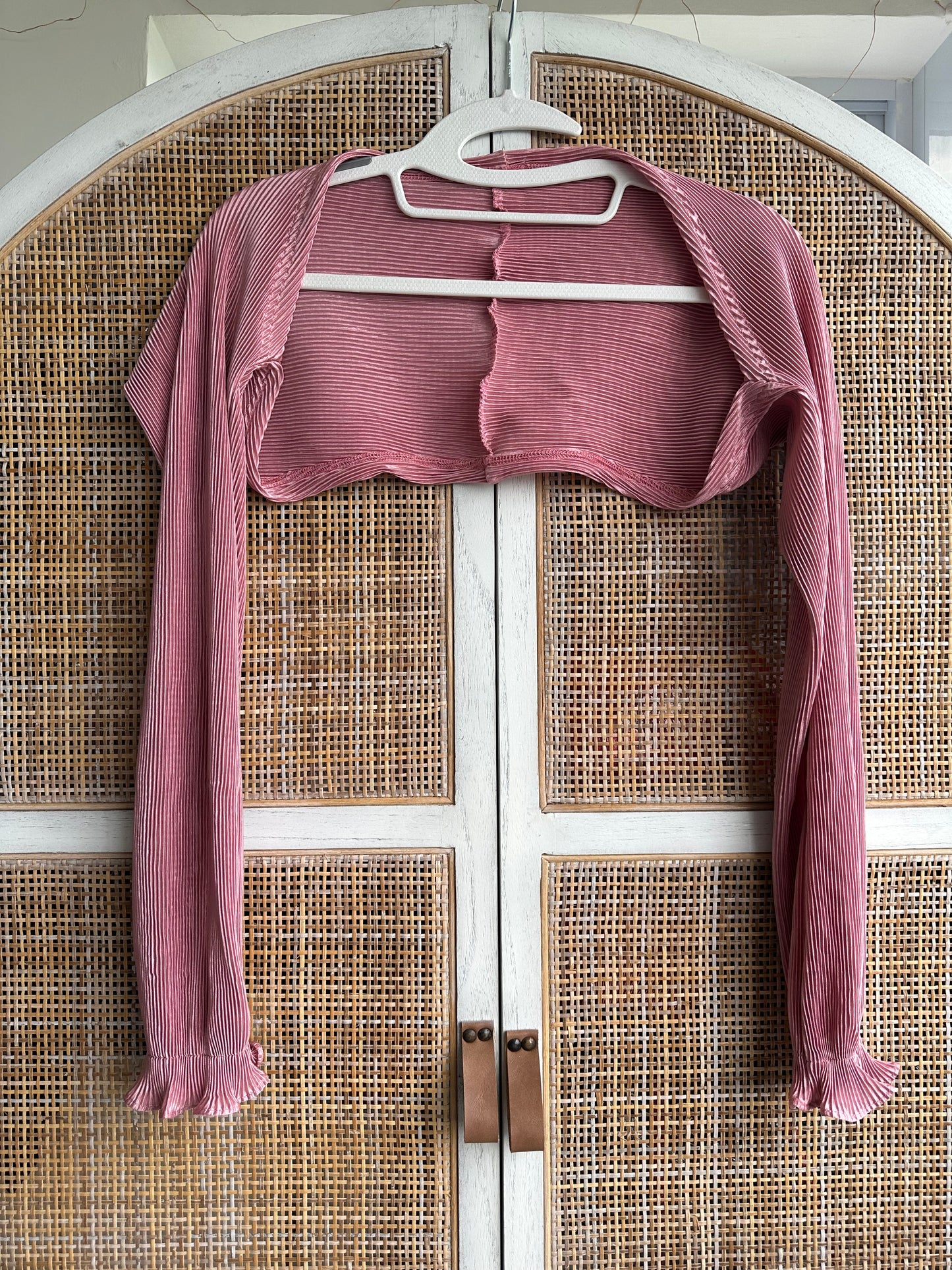 Pleated Shrug