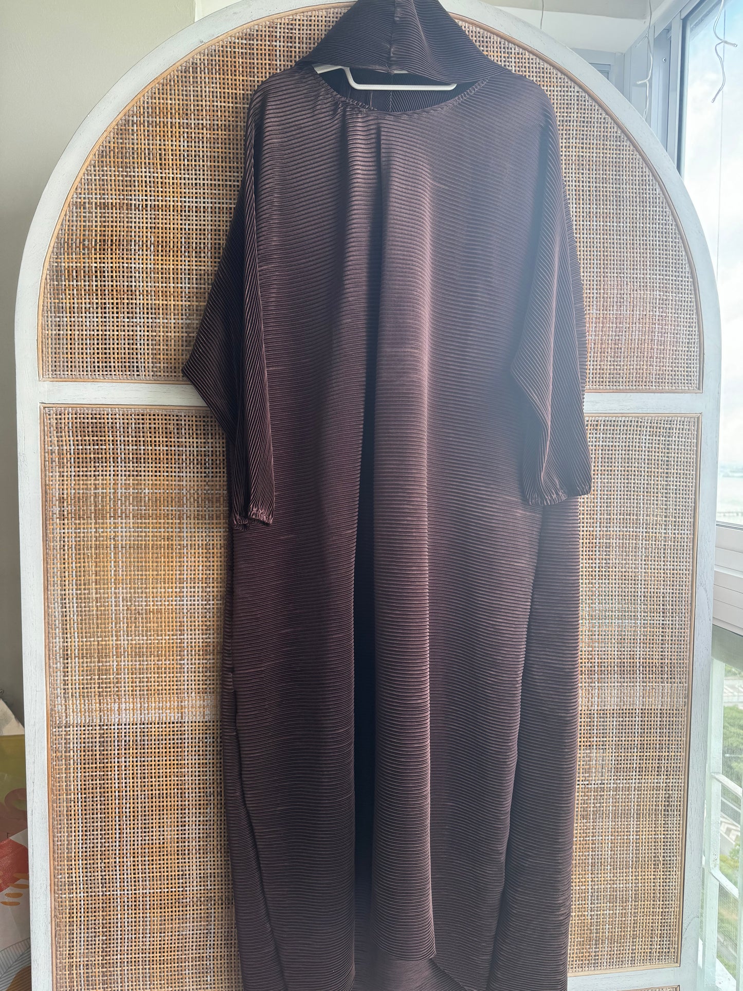 Pleated Hoodie Dress 6.0