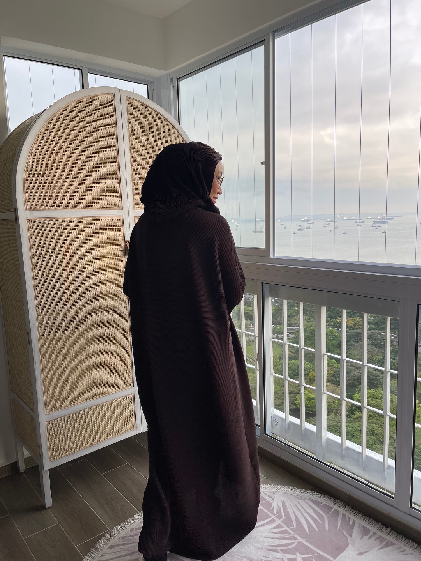 Pleated Hoodie Dress 6.0