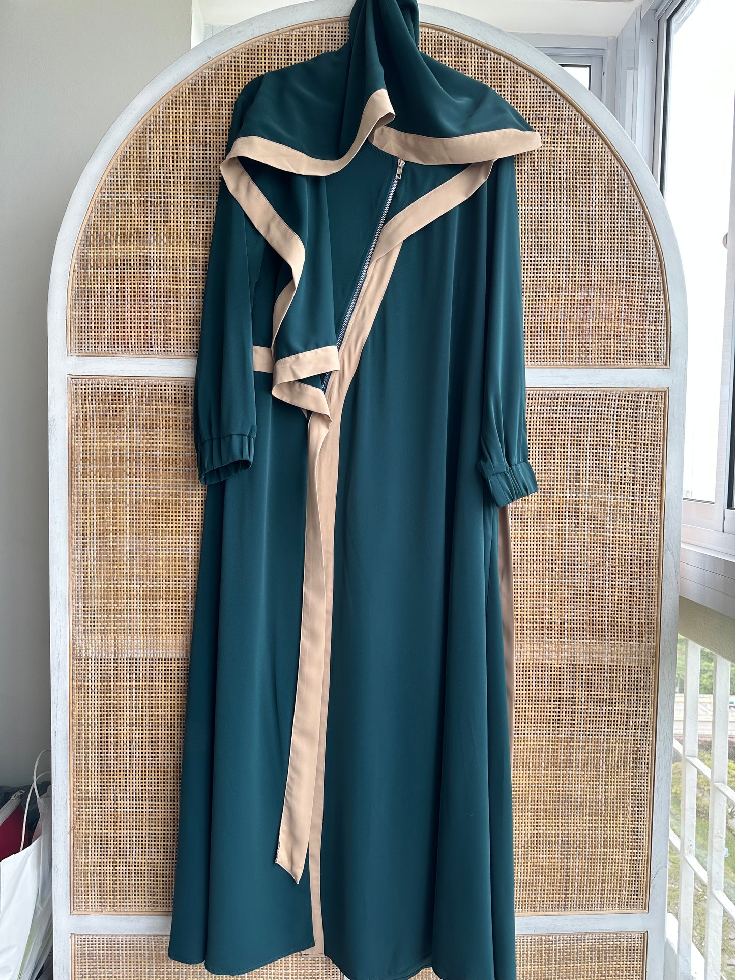 Hoodie Dress with Slit (SALE)
