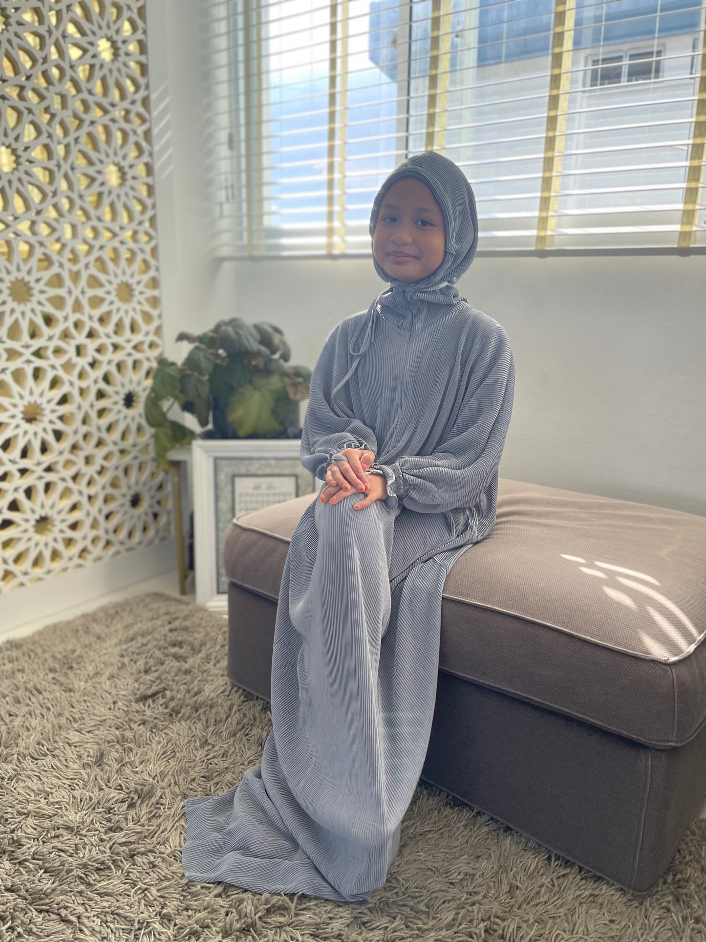 Petite / Girls Hoodie Telekung ( CLEARANCE)