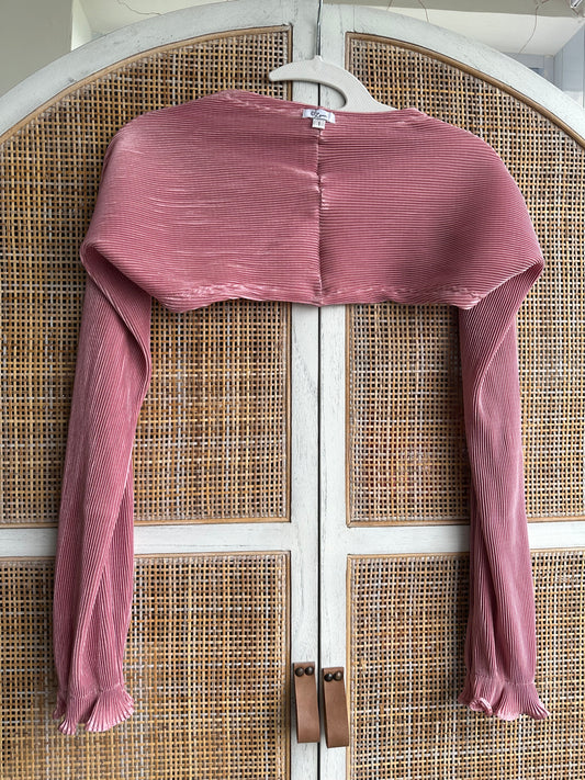 Pleated Shrug