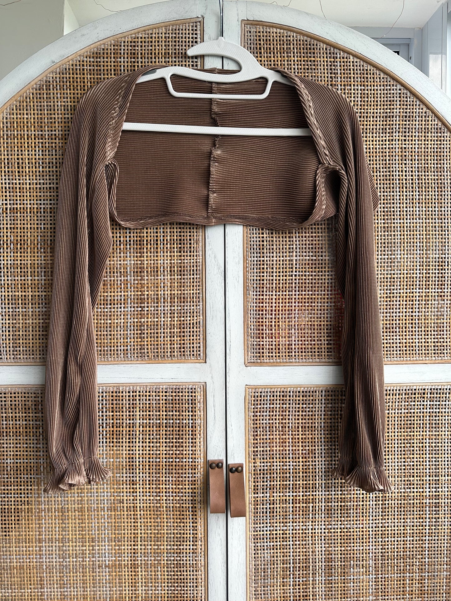 Pleated Shrug