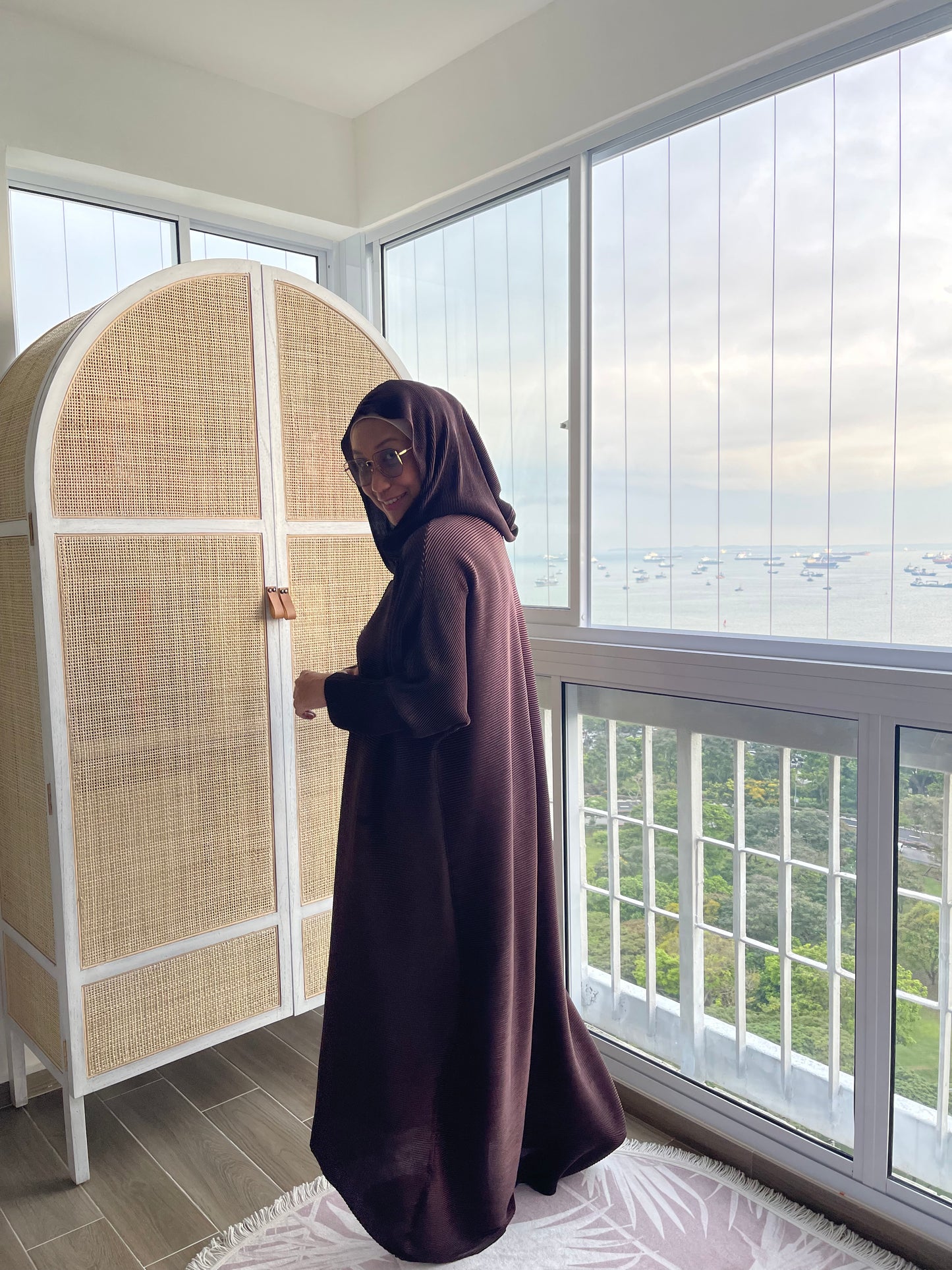Pleated Hoodie Dress 6.0
