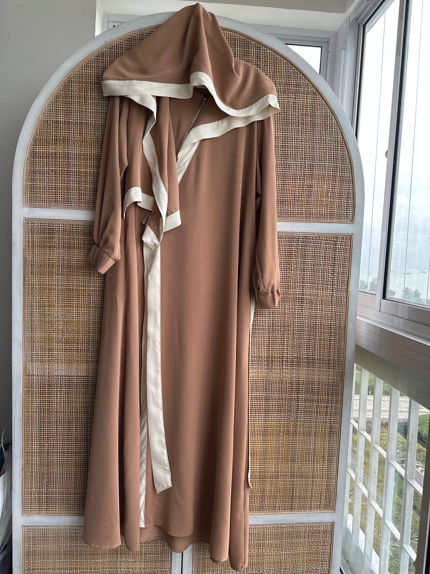 Hoodie Dress with Slit (SALE)