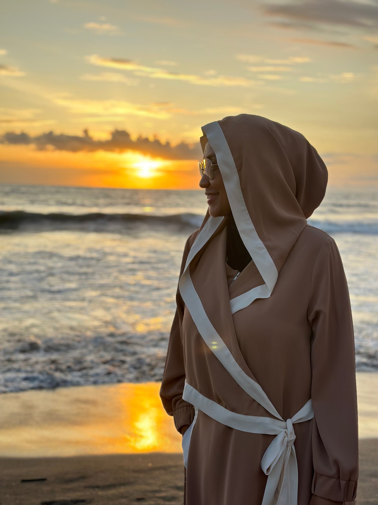 Hoodie Dress with Slit (SALE)